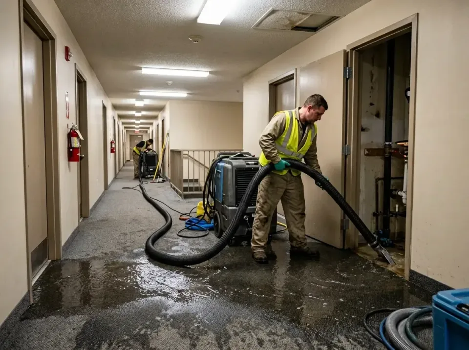 multi-unit-apartment-hallway-f-005 — frequently asked questions, Emergency Burst Pipe Water Extraction & Removal in LaBelle,…